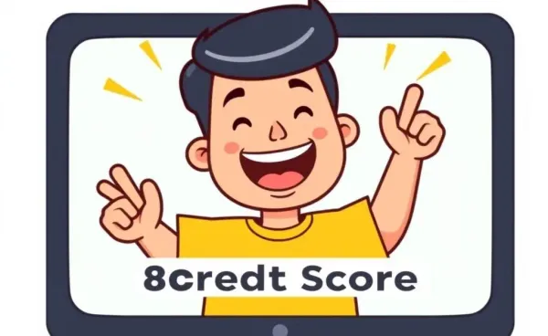 A joyful celebration of achieving an 800 credit score