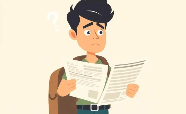 Thoughtful traveler puzzled over a large travel bill